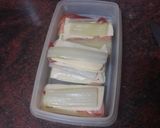 Foto del paso 4 de la receta Pencas rellenas de jamón y queso