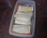 Foto del paso 4 de la receta: Pencas rellenas de jamón y queso