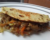 Foto del paso 9 de la receta: Quesadillas🌮🧀 de "bulgogui" de berenjena🍆