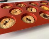 Foto del paso 3 de la receta: Mini muffins de chocolate saludables, sin grasa ni azúcar