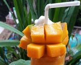 Foto langkah ke 6 dari resep Jus Mangga Kekinian ♡Princess Mango♡ #enakanbikinsendiri.