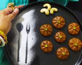 A picture of step 10 of Nolen guder Sandesh/ Sandesh with date palm jaggery.