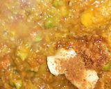 A picture of step 8 of Pav bhaji.