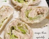 Une image de l'étape 6 de Minis wraps au thon apéritifs 😋.