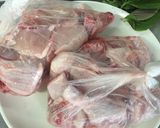 Hình bước làm 1 của món Gà hầm dinh dưỡng(영양 찜닭)