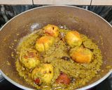 A picture of step 6 of AFGHANI EGG CURRY...