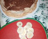Pas rețetă Clătite cu cremă de ciocolată și banane 3 fotografie