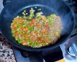 Foto del paso 8 de la receta Cola de jurel blanco de roca con salteado de chimichurri