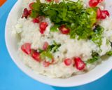 A picture of step 3 of Curd Poha (Fireless recipe for kids).