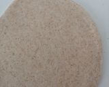 A picture of step 3 of Garlic tandoori roti on tava.