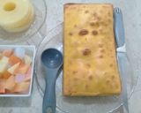 A picture of step 1 of Pineapple Dome Cake.