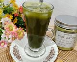 Foto langkah ke 3 dari resep Es Matcha Gula Batu.