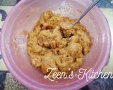 A picture of step 2 of Chicken Chapli Kababs or Peshawari Kababs.
