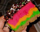 Foto langkah ke 13 dari resep Rainbow cake simple🌈.