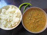 दाल पालक सब्जी (dal palak sabzi recipe in Hindi)