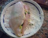 Foto del paso 3 de la receta: Milanesas de pechugas de pollo rellenas