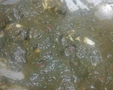 A picture of step 5 of Palak Paneer.