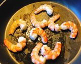Φωτογραφία βήματος 2 της συνταγής Shrimp in love ❤️ pasta