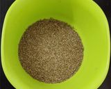 A picture of step 1 of Pearl millet crispy dosa.