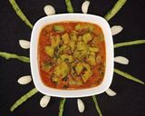 A picture of step 5 of Ridge gourd (Turai) Sabji.