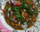A picture of step 4 of Rajma Chat.