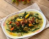 Foto langkah ke 4 dari resep Sayur Pakis Masak Santan.