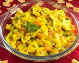 A picture of step 14 of Desi Style Masala Pasta.