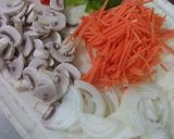 Foto del paso 1 de la receta "Chow mein" de verduras I