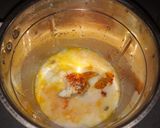 A picture of step 3 of Dahi Bhindi.