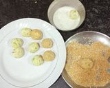 A picture of step 3 of Crispy Corn Cheese Balls.
