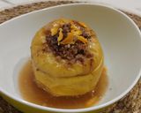 Foto del paso 7 de la receta: Manzanas con corazón de Nuez y Dátil asadas al Microondas