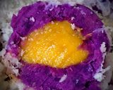 Hình bước làm 6 của món Bánh khoai lang nhân xoài