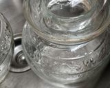 A picture of step 1 of Homemade Sauerkraut in Fermentation Jar.
