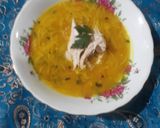 عکس مرحله 1 از دستور سوپ دال عدس و مرغ