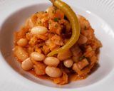 Foto del paso 8 de la receta: Col refrita con alubias y panceta