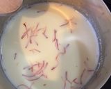 A picture of step 2 of Saffron bread.