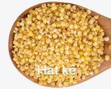 Hình bước làm 2 của món Cháo hạt kê bí đỏ với thịt gà