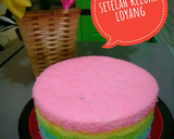 Foto langkah ke 7 dari resep 🍰Bolu Kukus Pelangi Lembut 2 Telur🌈.