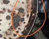 A picture of step 8 of Rava Dosa.