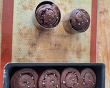Une image de l'étape 5 de Brioche feuilletée au chocolat.