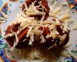 Foto langkah ke 6 dari resep Bolu sakura omudah,lembut,mekrok (tanpa telur,tanpa mixer).
