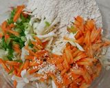 Foto langkah ke 1 dari resep Bakwan Sayur tanpa tepung & minyak.
