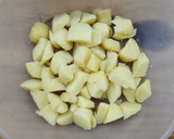 Foto del paso 4 de la receta: 🥔Cuadrados de papa, acelga, cebolla y morrón 🥔 Técnica almidón resistente