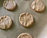 Mogyoróvajas kovászos zabkeksz 🍪🥜 (Gluténmentes, tejmentes) recept fázis 3 fotója