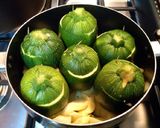 Foto del paso 5 de la receta: Zapallitos redondos rellenos