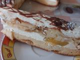 Tartă cu mere și cremă de mascarpone cu frișcă