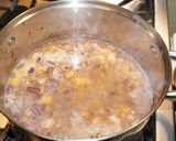 A picture of step 2 of Porotos con Riendas (Chilean Beans with Noodles) - Jon Style.