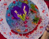 ब्लु पी राइस (Blue Pea Rice) रेसिपी चरण 8 फोटो