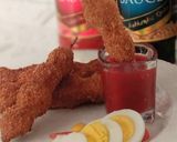 A picture of step 3 of Chicken crispy stick.