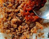 Foto langkah ke 2 dari resep Nasi Telur Lidah Indo.